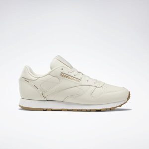 Reebok Classic Leather Turnschuhe Damen - Weiß - DE 863-GHE